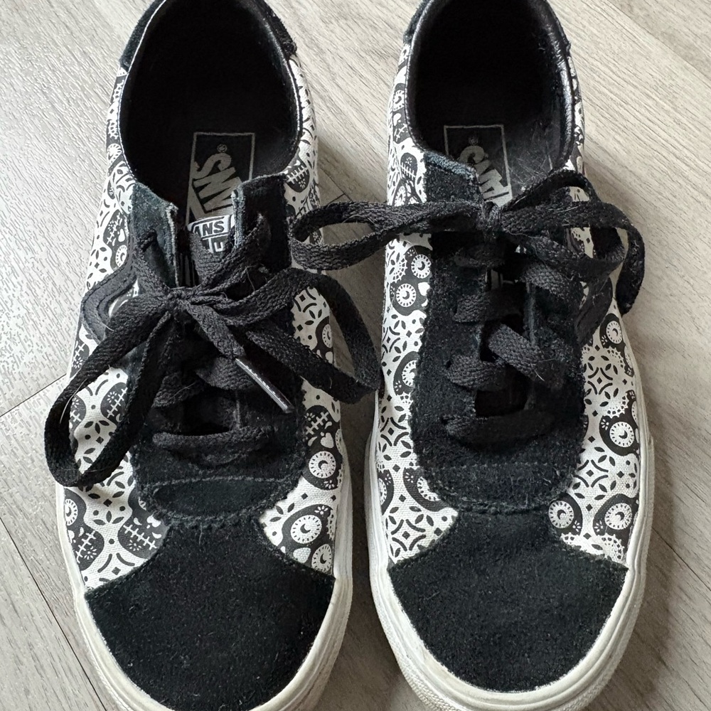 Vans Dis de los Muertos Suede Graphic Sneakers